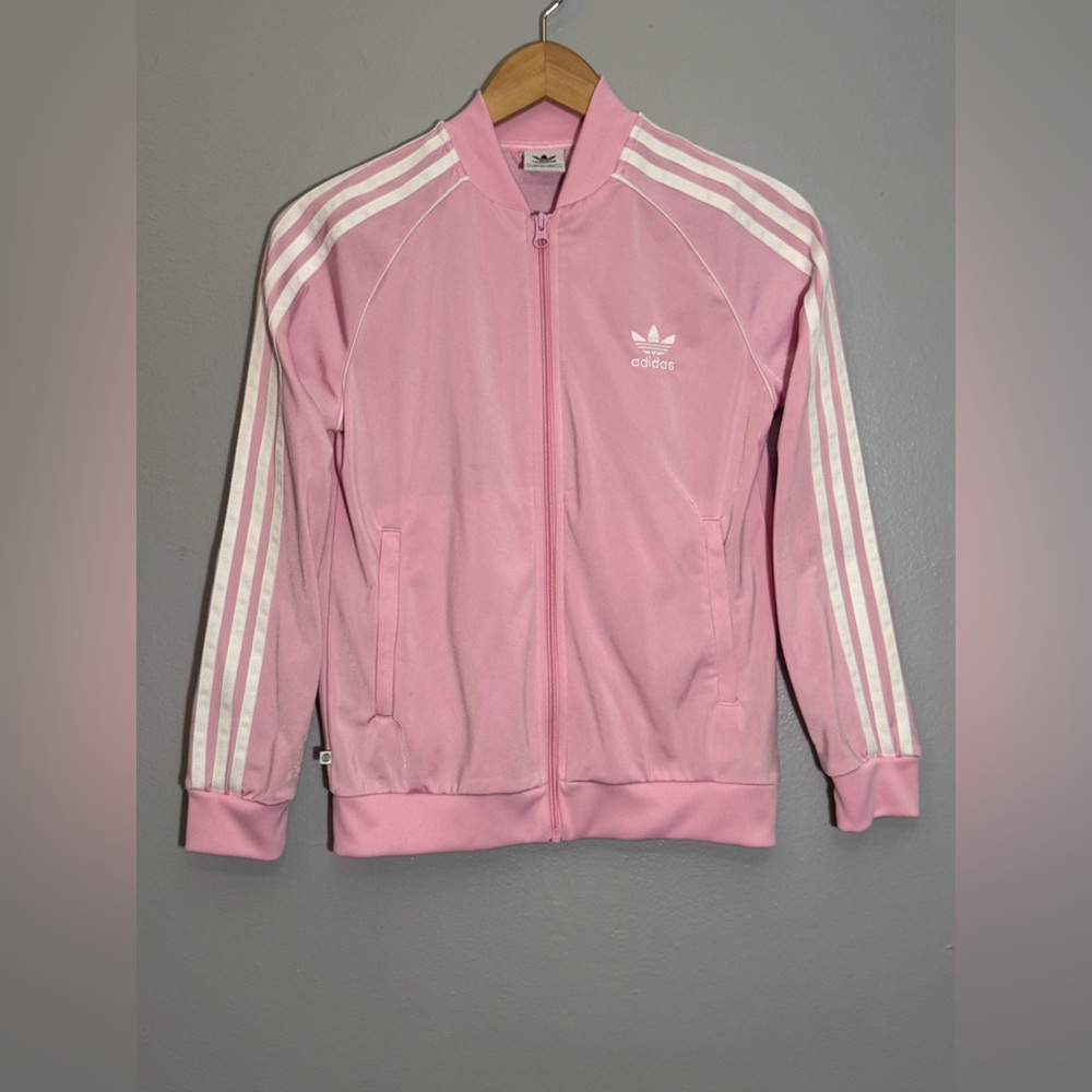 Adidas Originals Kid’s SST Pink Track Jacket | Medium